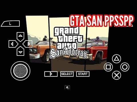GTA San Andreas PPSSPP ISO Zip File Download - Highly Compressed